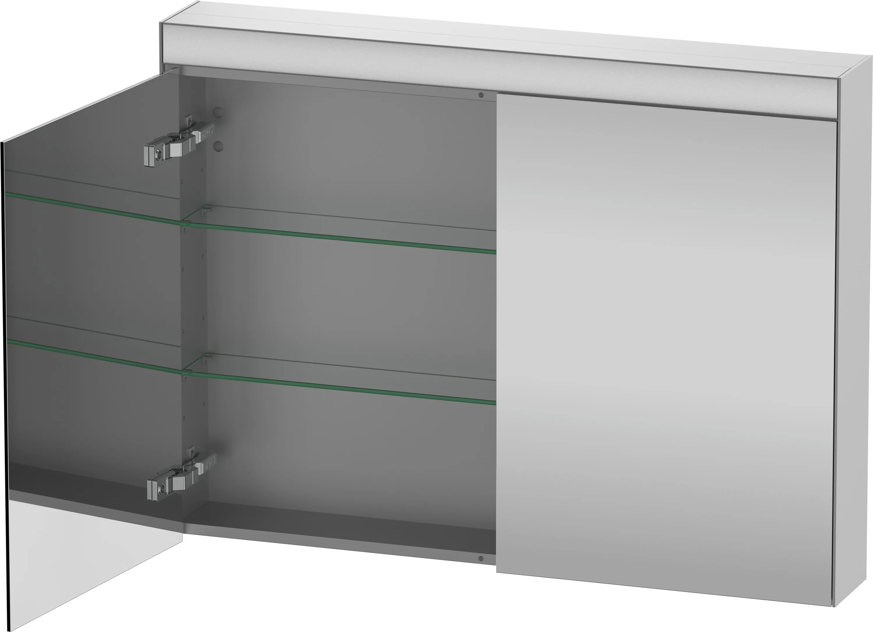 Duravit Spiegelschrank „Licht & Spiegel“ 101 × 76 × 14,8 cm