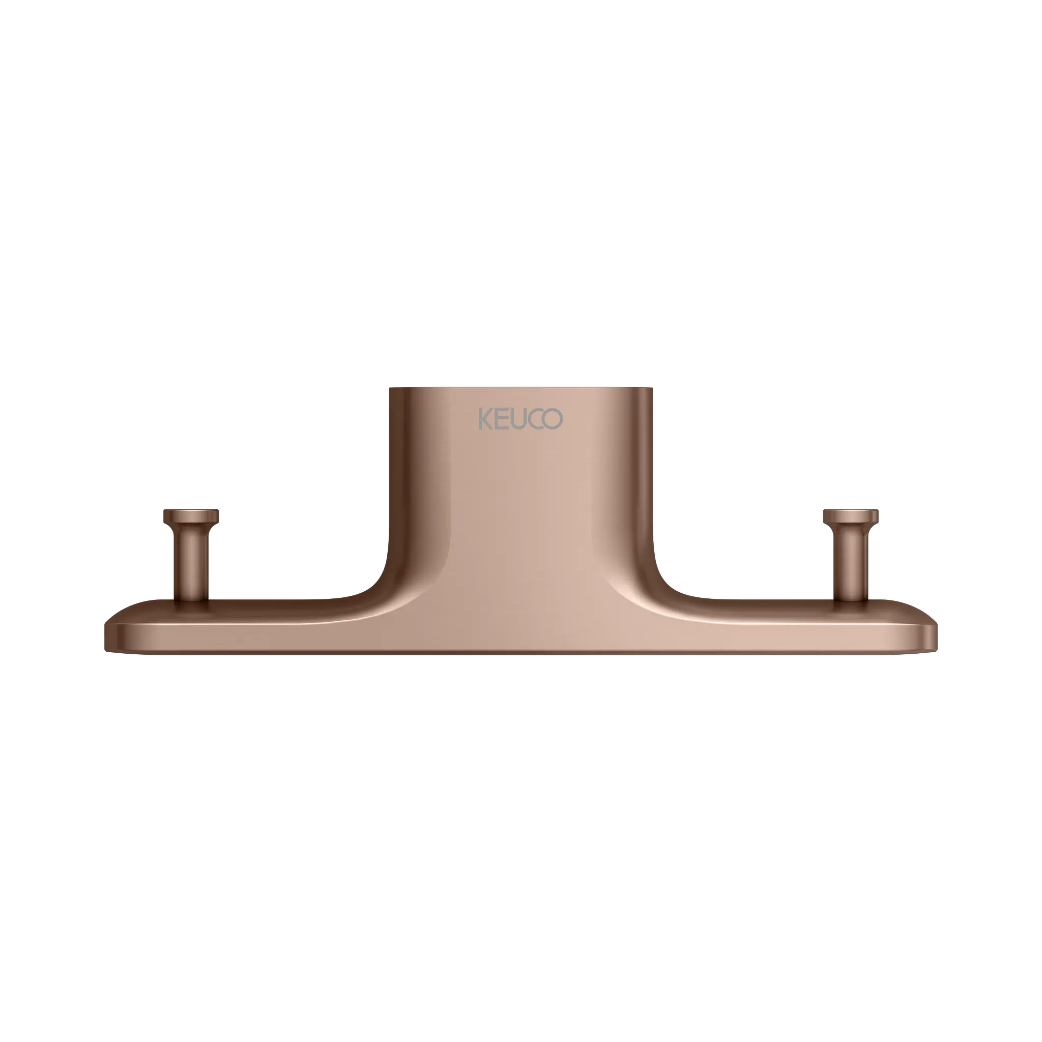 Edition 400 Handtuchhaken doppelt Rotgold gebürstet Edition 400 Handtuchhaken doppelt Rotgold gebürstet