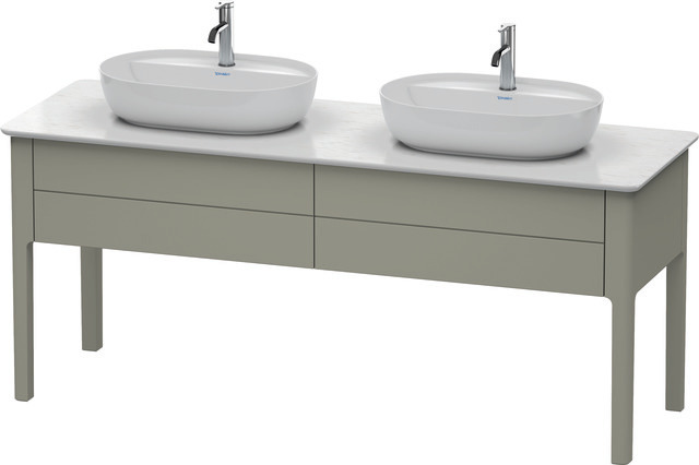 Duravit Waschtischunterschrank bodenstehend „Luv“ 173,3 × 74,3 × 57 cm