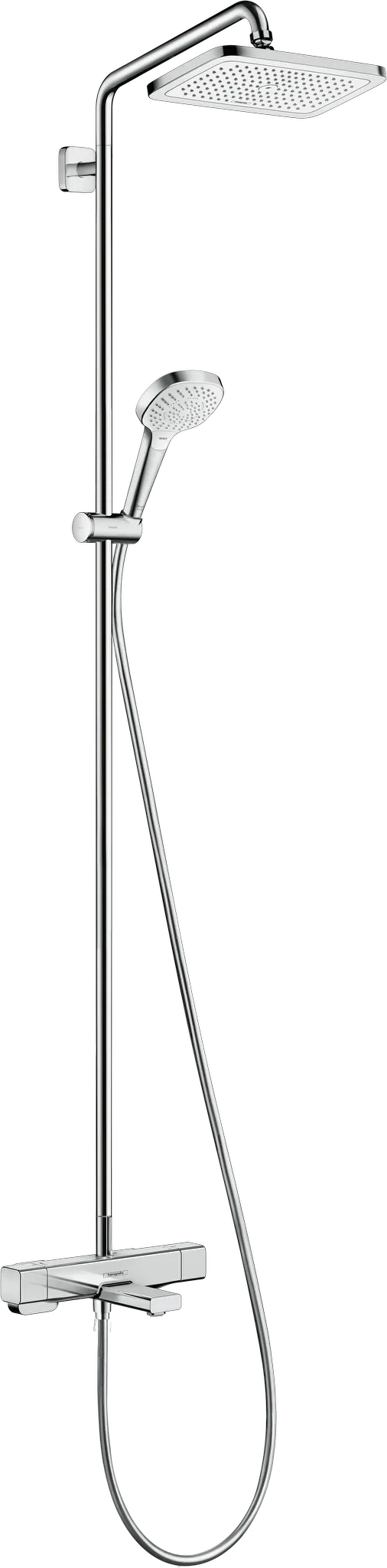 Hansgrohe Croma E Showerpipe 280 1jet mit Wannenthermostat, Chrom Hansgrohe Croma E Showerpipe 280 1jet mit Wannenthermostat, Chrom
