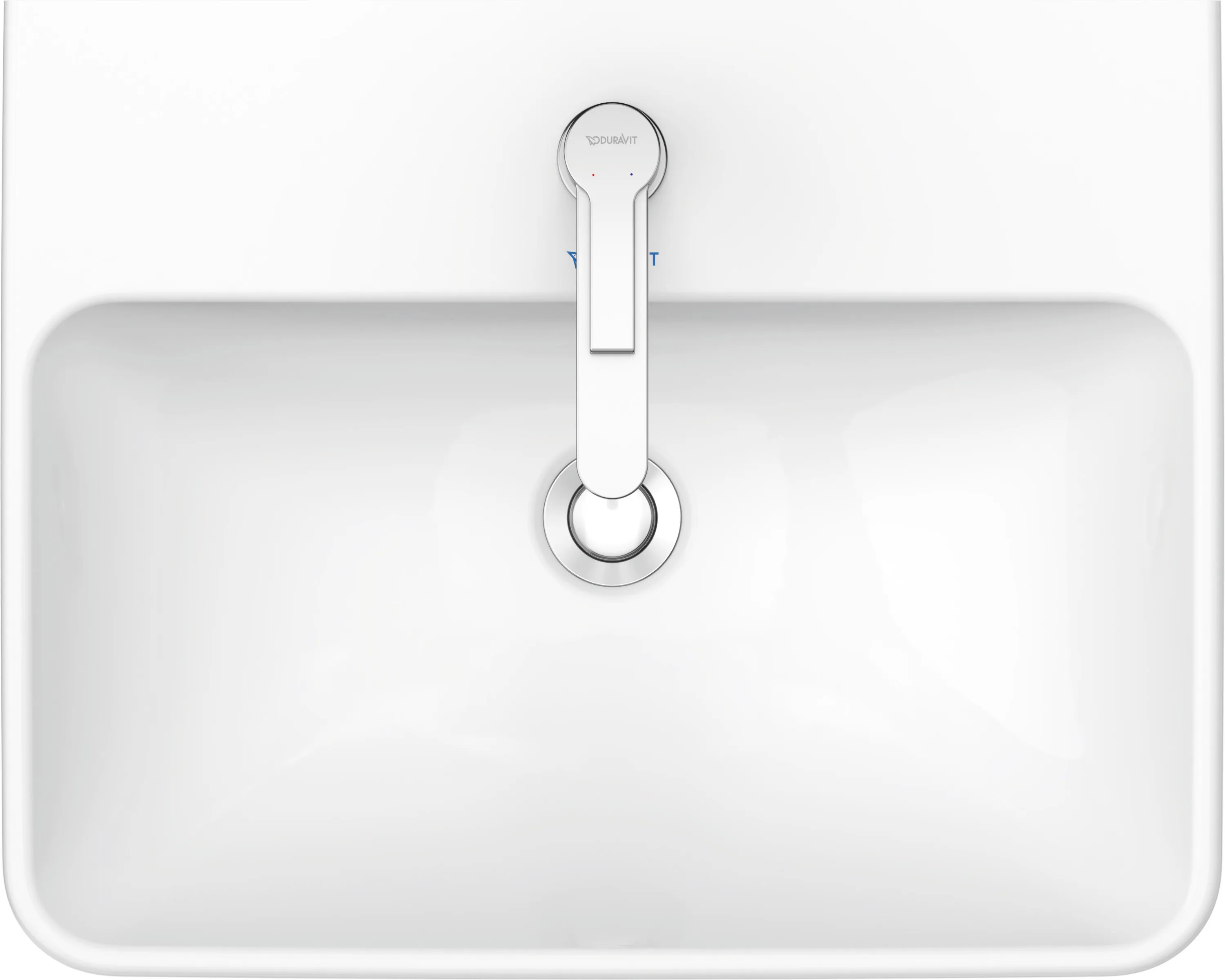 Wandwaschtisch „ME by Starck“, mit Überlauf, Hahnlochposition mittig in Weiß Hochglanz Wandwaschtisch „ME by Starck“, mit Überlauf, Hahnlochposition mittig in Weiß Hochglanz