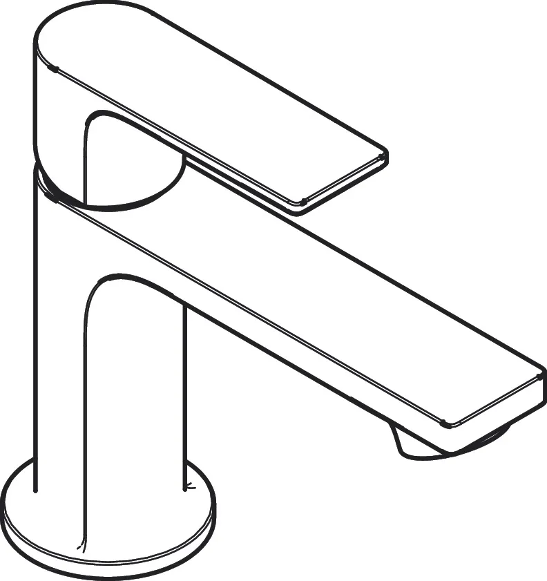 Hansgrohe Rebris E Standventil 80, Mattschwarz Hansgrohe Rebris E Standventil 80, Mattschwarz