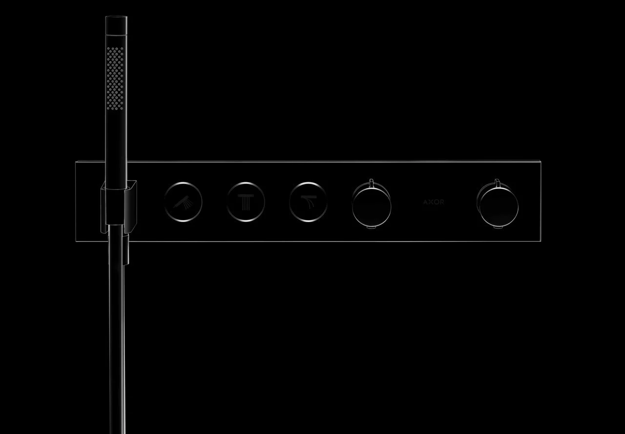 Hansgrohe AXOR ShowerSolutions Thermostatmodul Select 3 Verbraucher Chrom Unterputz Hansgrohe AXOR ShowerSolutions Thermostatmodul Select 3 Verbraucher Chrom Unterputz