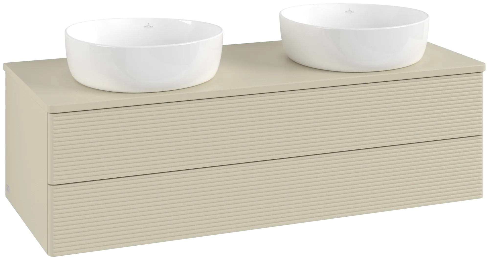 Villeroy & Boch Antao Waschbeckenunterschrank K24_1, 1200 x 360 x 500 mm, Silk Grey Matt