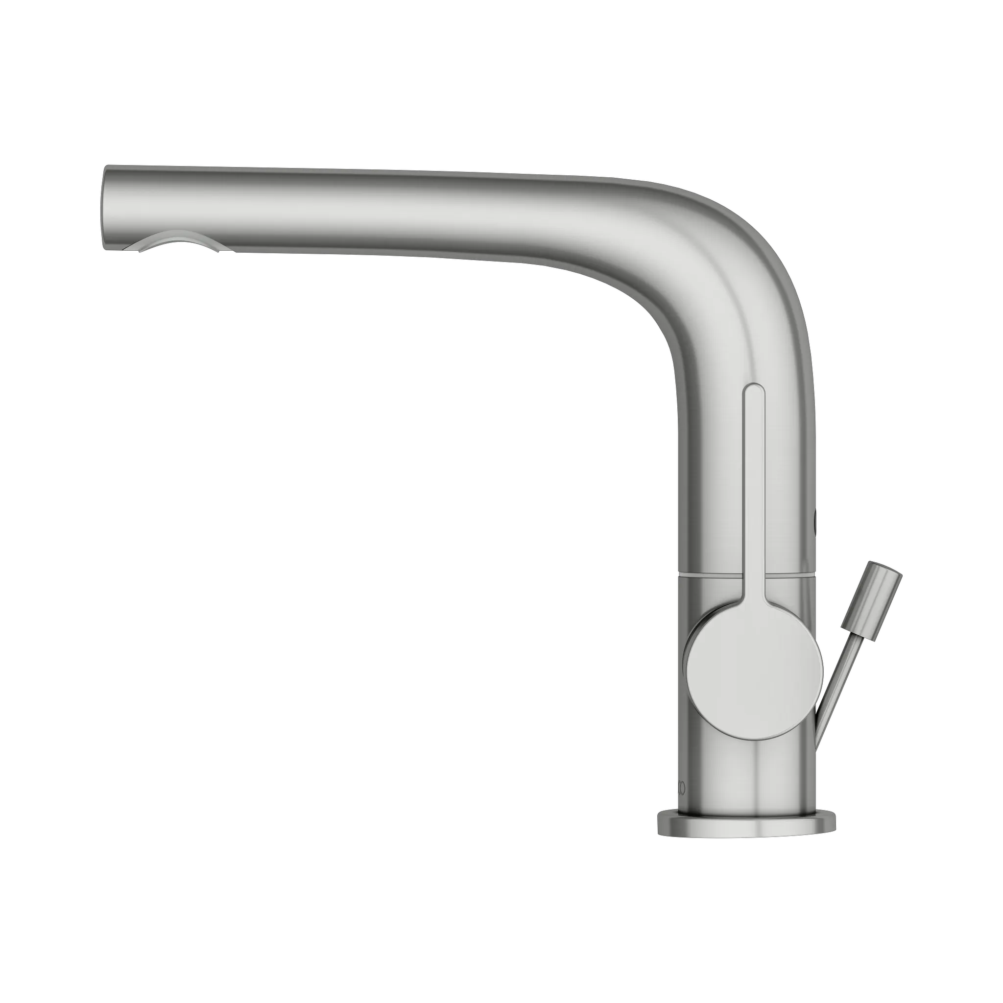 Edition 400 Einhebel-Waschtischmischer 150 schwenkbar Edelstahl-fin.