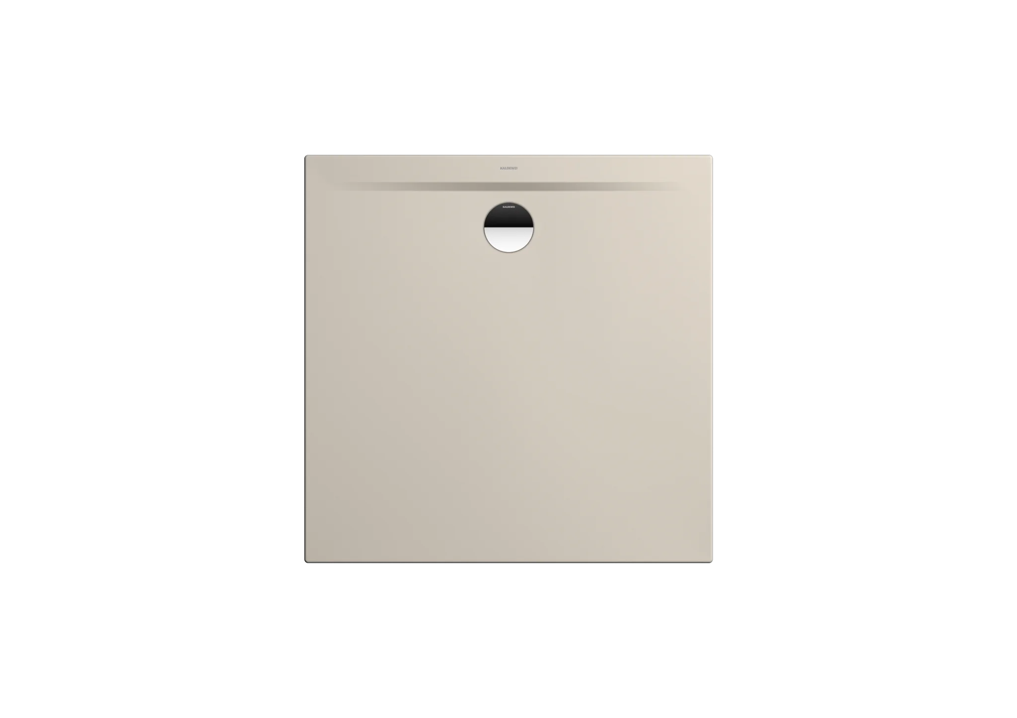 Kaldewei SUPERPLAN ZERO Duschfläche, quadratisch, 1200x1200 mm, warm grey 10, 20 mm tief, erhöhter Einbau