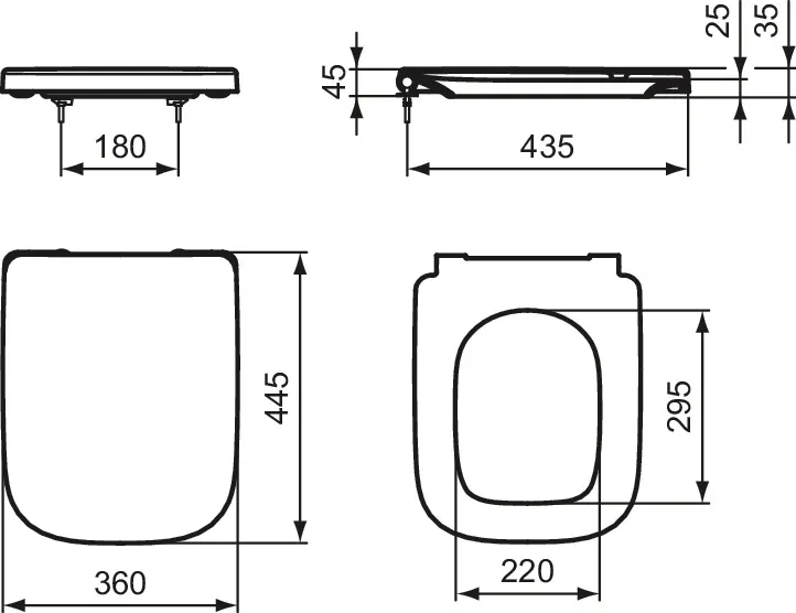 Ideal Standard WC-Sitz „i.lifeA“