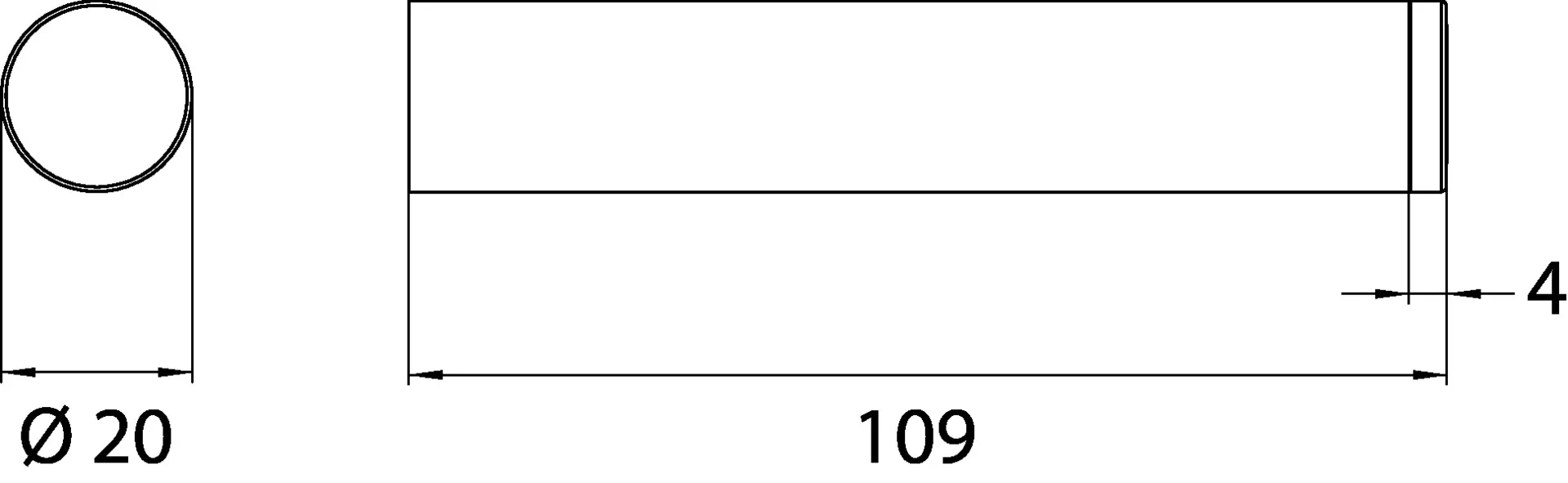 flow Reservepapierhalter 108 mm, D: 22mm, starr, schwarz flow Reservepapierhalter 108 mm, D: 22mm, starr, schwarz
