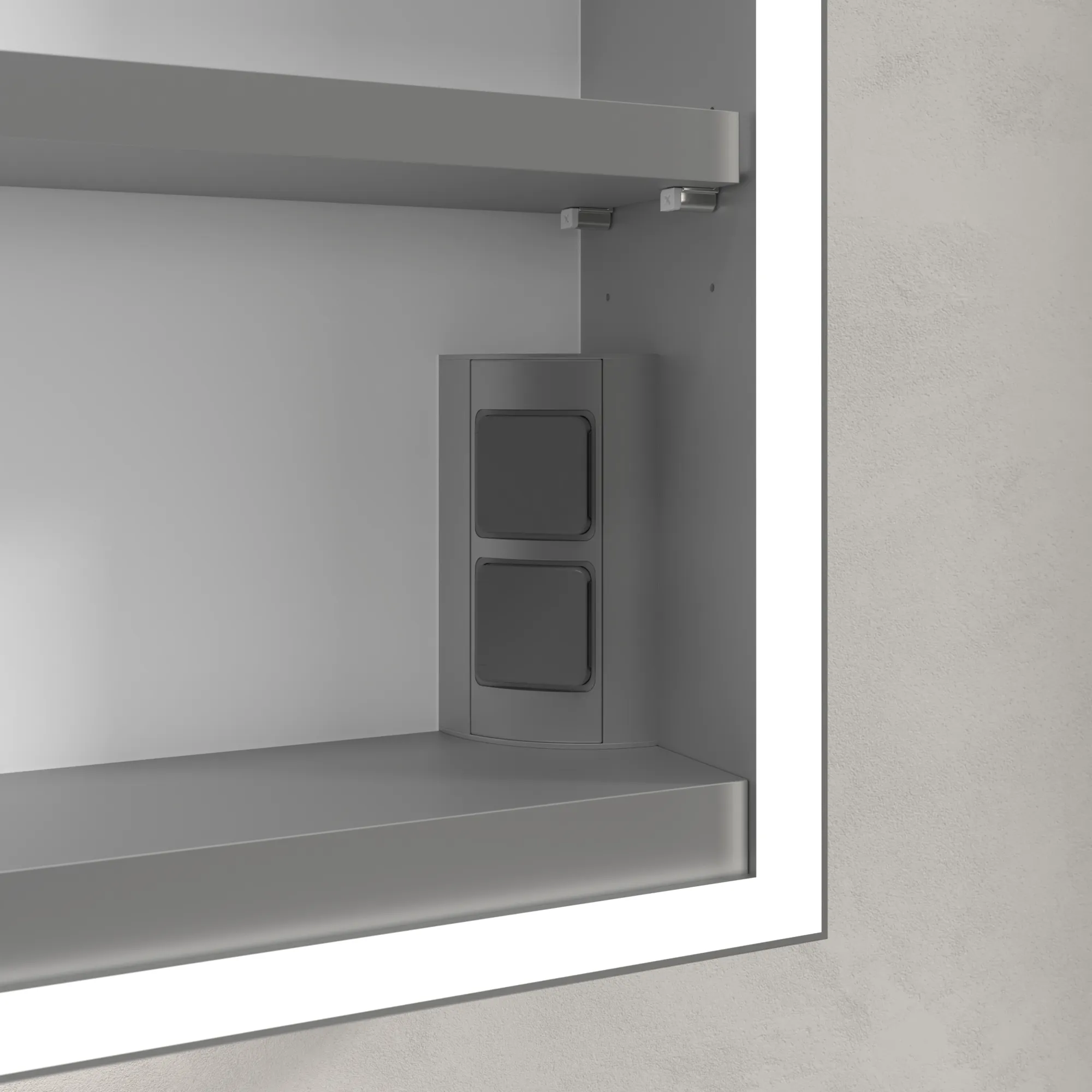 Villeroy & Boch Vorbau-Spiegelschrank „My View Now“ 600 × 750 × 168 mm in White Matt, Anschlag links, links Villeroy & Boch Vorbau-Spiegelschrank „My View Now“ 600 × 750 × 168 mm in White Matt, Anschlag links, links