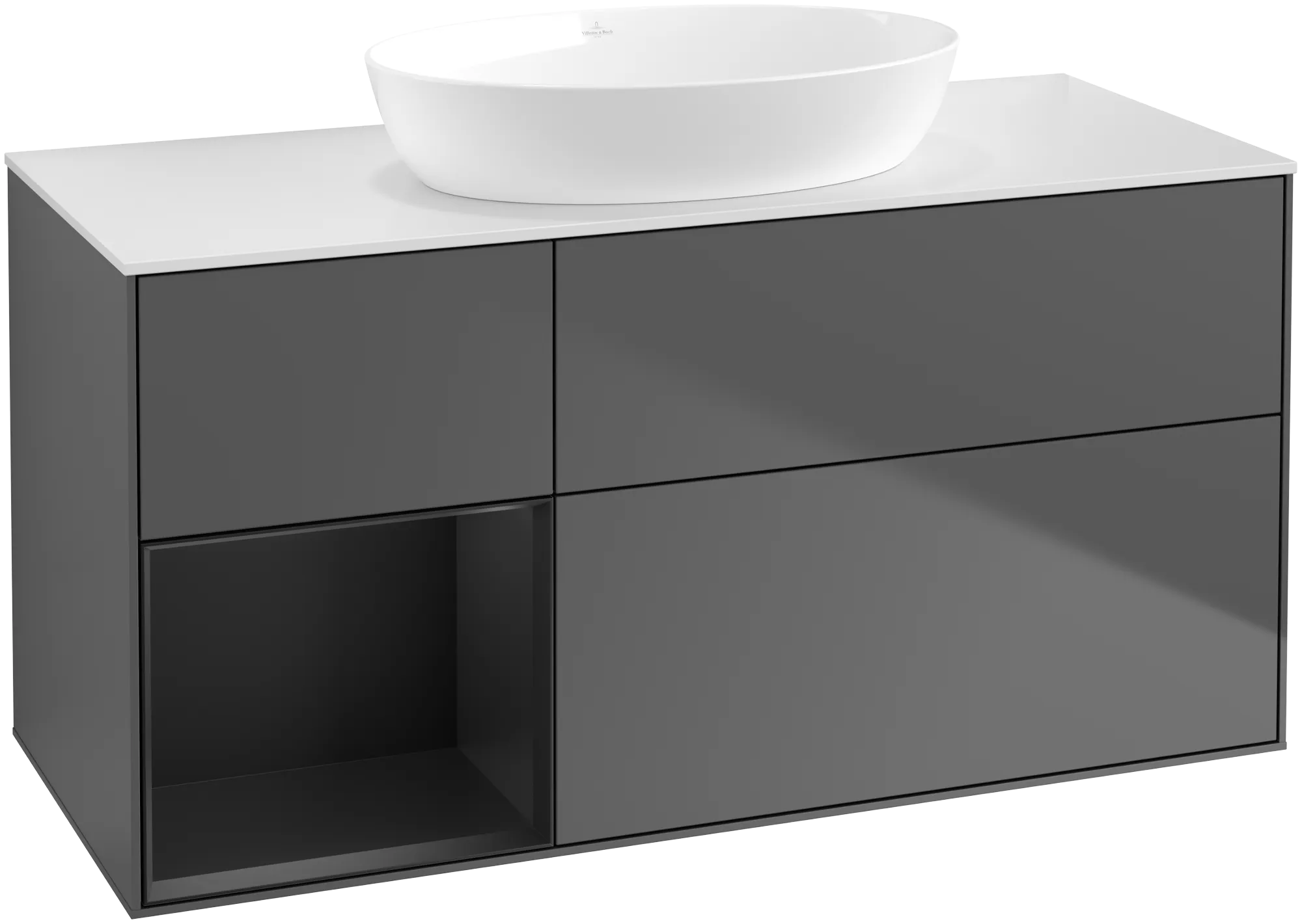 Villeroy & Boch Finion Waschbeckenunterschrank FA6 1200x603x501mm anthrazit