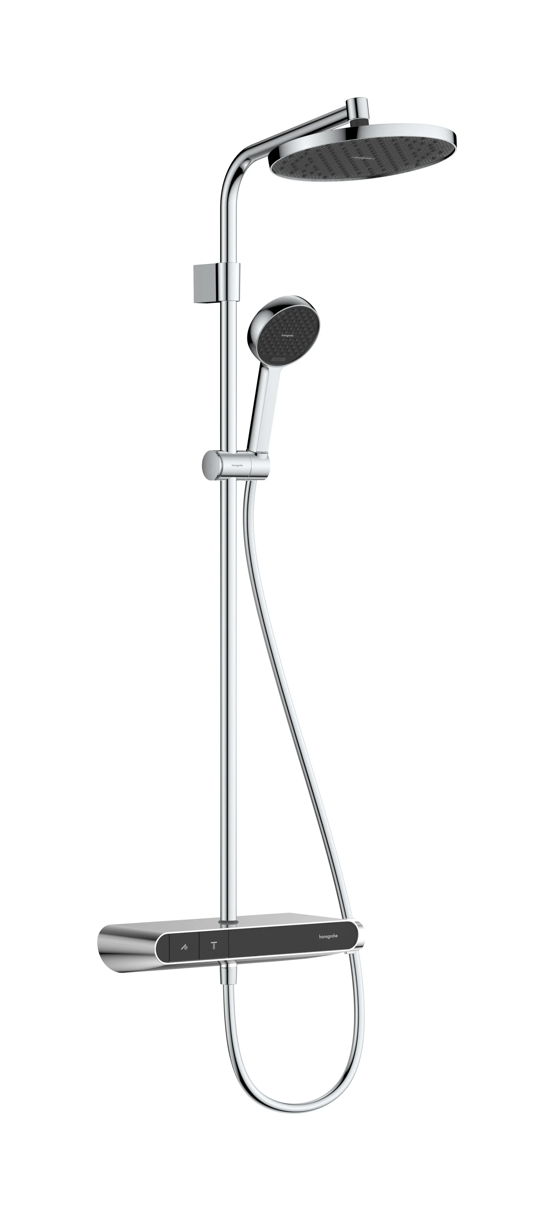 Activera S Showerpipe 240 1jet EcoSmart mit ShowerTablet Select 360 Varia, Oberfläche: Chrom