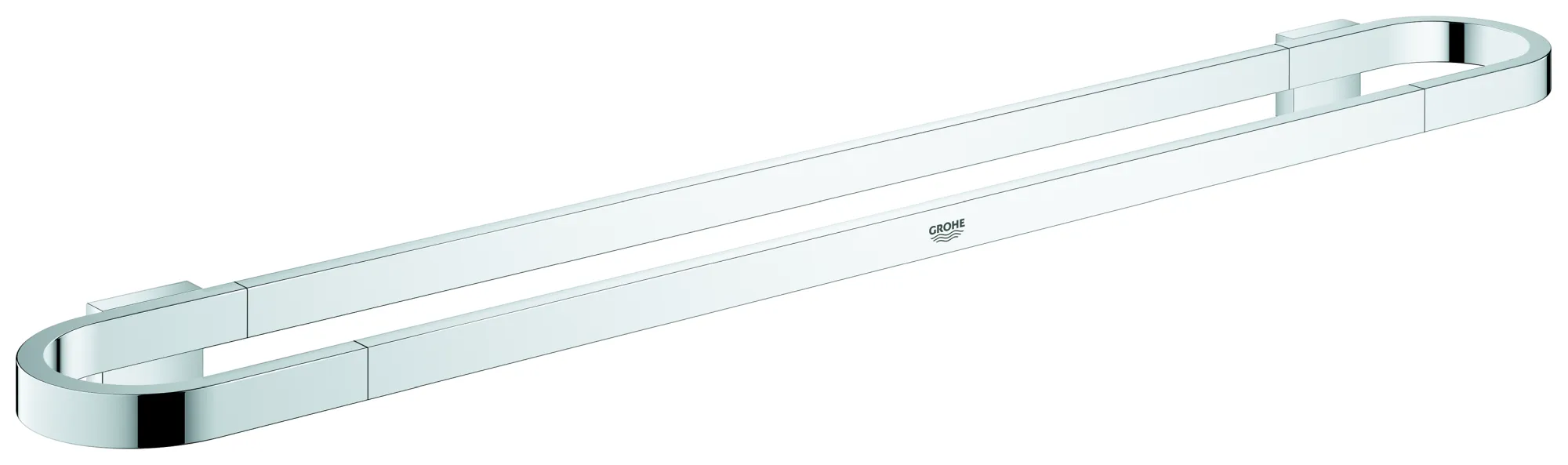 Badetuchhalter Selection 41056, 600mm, auch Halter für Glasablage 41057, chrom Badetuchhalter Selection 41056, 600mm, auch Halter für Glasablage 41057, chrom