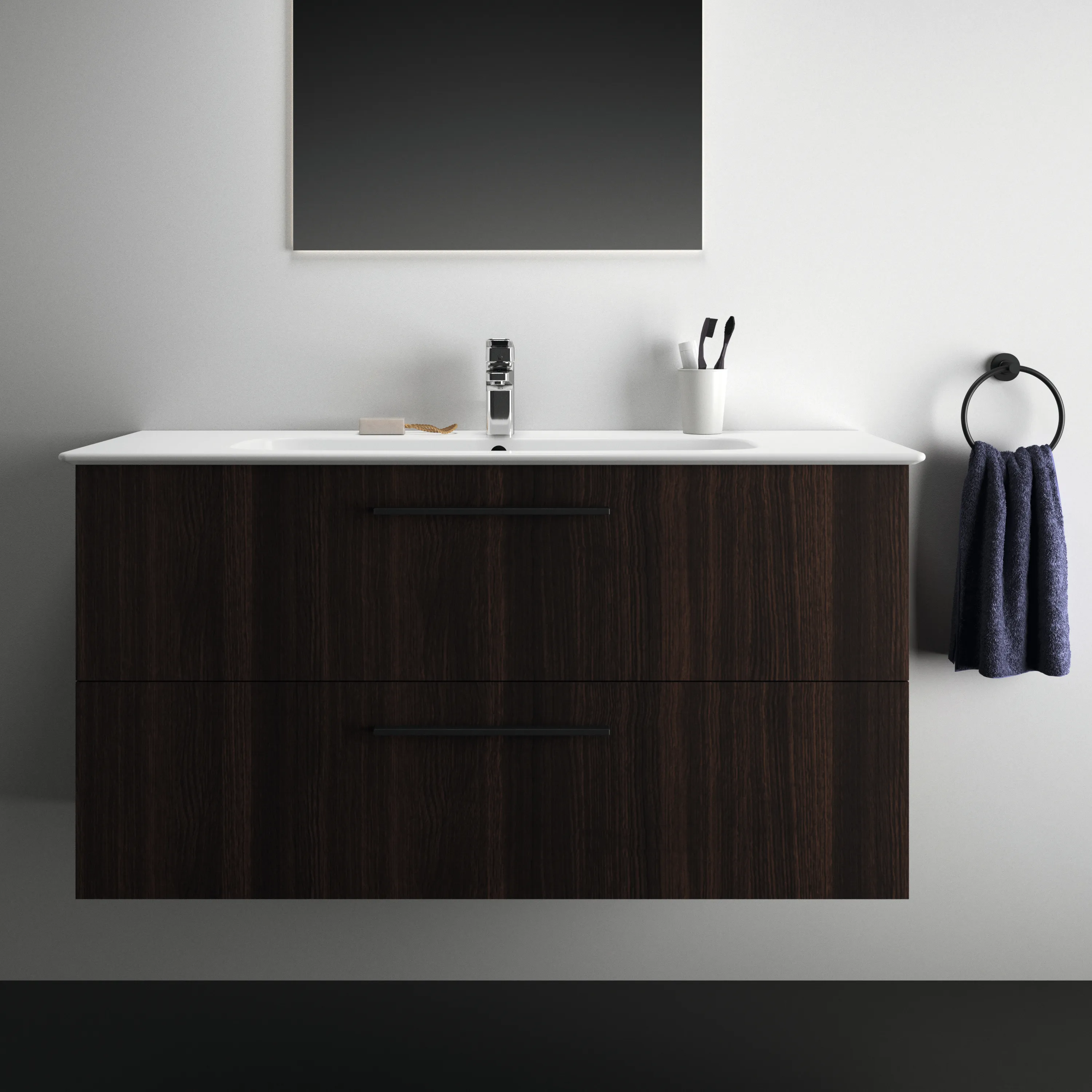 Ideal Standard Möbelwaschtischunterschrank i.life A 1200x440x630mm Caffee Oak Ideal Standard Möbelwaschtischunterschrank i.life A 1200x440x630mm Caffee Oak