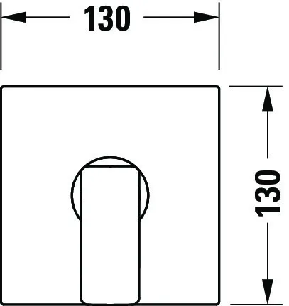 Duravit Einhand-Unterputz-Armatur „Manhattan“ in Chrom Duravit Einhand-Unterputz-Armatur „Manhattan“ in Chrom