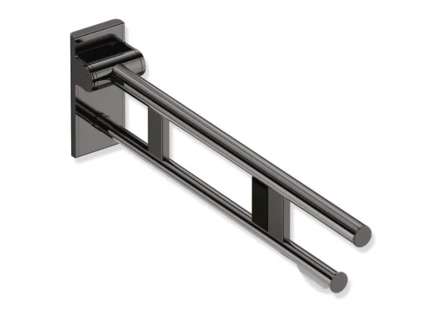 HEWI Stützklappgriff Duo, System 900, Edelstahl PVD, 700 mm Ausladung, rechts HEWI Stützklappgriff Duo, System 900, Edelstahl PVD, 700 mm Ausladung, rechts