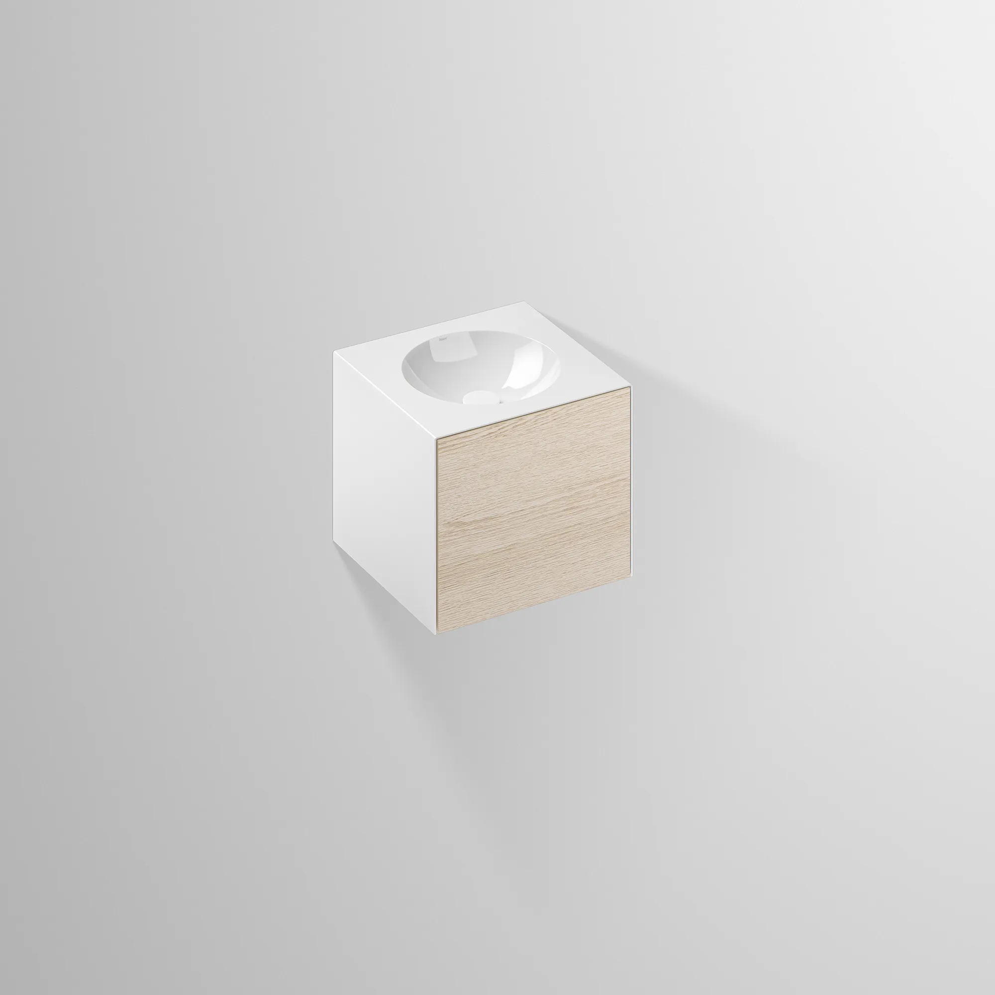 Alape Waschplatz „FO-Serie“ 381 × 361 mm, ohne Hahnlochbohrung, mittig Alape Waschplatz „FO-Serie“ 381 × 361 mm, ohne Hahnlochbohrung, mittig