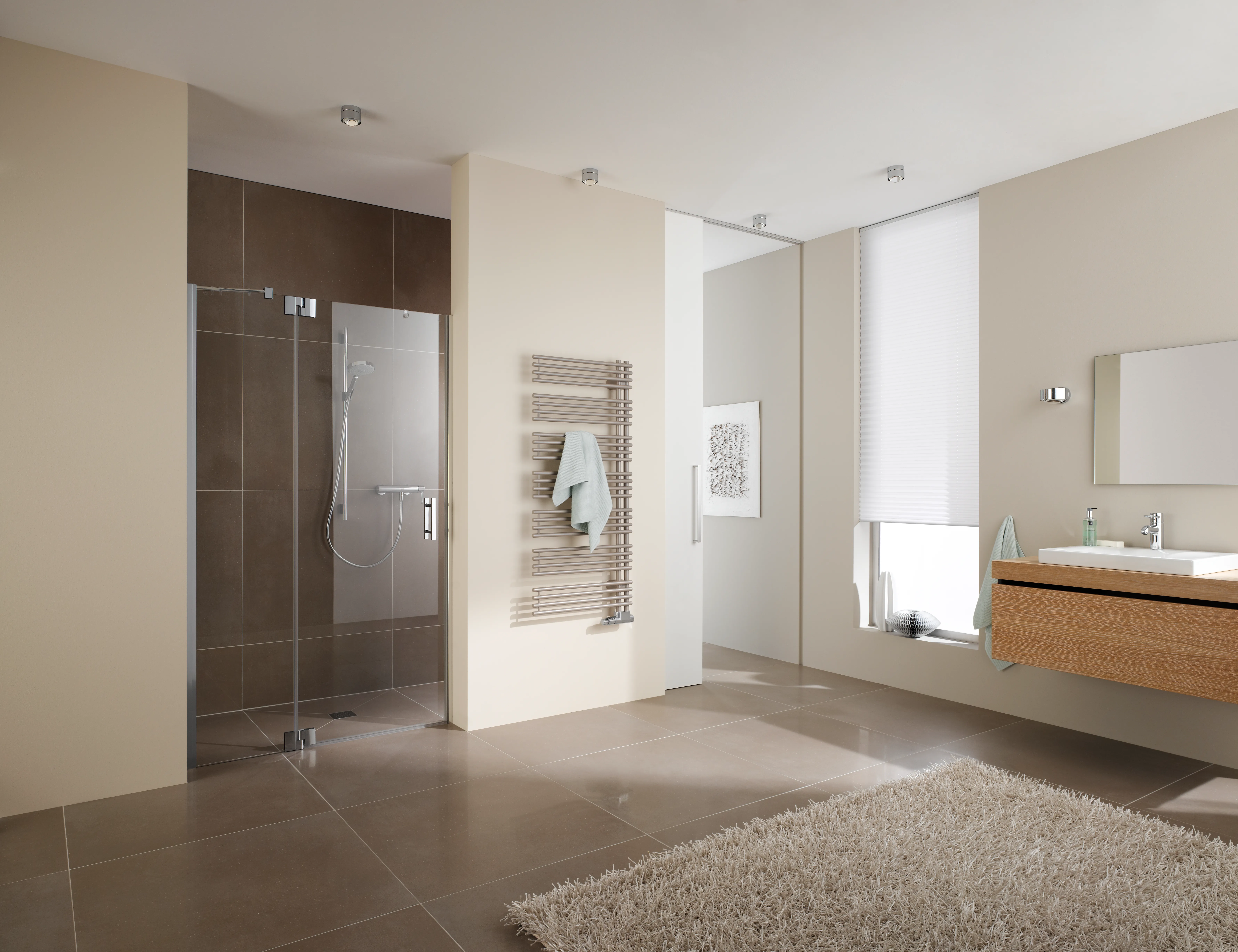 Kermi Design-Heizkörper „Diveo®“ 60 × 132 cm in Graphit Metallic Kermi Design-Heizkörper „Diveo®“ 60 × 132 cm in Graphit Metallic
