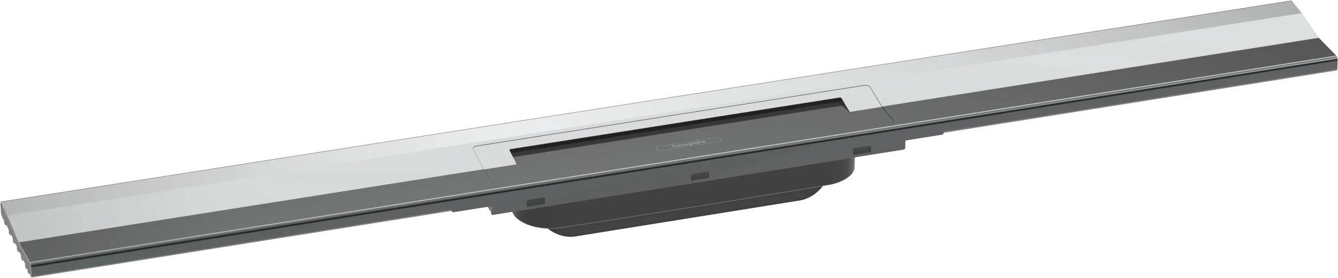 Hansgrohe RainDrain Flex Duschrinne 800 mm, wandangebunden, chrom, höhenverstellbar um 10 mm, bis zu 60 l/min Ablaufleistung