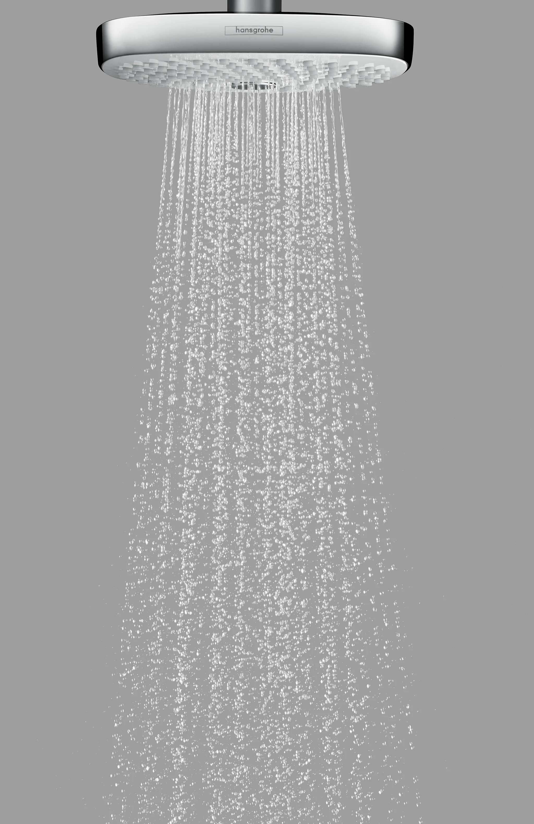 Hansgrohe Croma Select E Kopfbrause 180° 2jet EcoSmart Chrom, 187 x 187 mm, verstellbarer Winkel, Rain & IntenseRain Strahl, für Durchlauferhitzer geeignet Hansgrohe Croma Select E Kopfbrause 180° 2jet EcoSmart Chrom, 187 x 187 mm, verstellbarer Winkel, Rain & IntenseRain Strahl, für Durchlauferhitzer geeignet