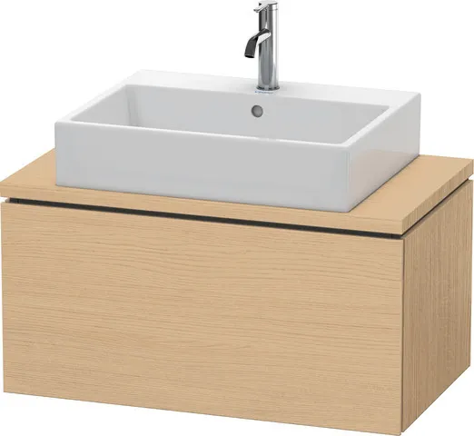 Duravit Waschtischunterschrank wandhängend „L-Cube“ 82 × 40 × 47,7 cm Eiche Natur Duravit Waschtischunterschrank wandhängend „L-Cube“ 82 × 40 × 47,7 cm Eiche Natur