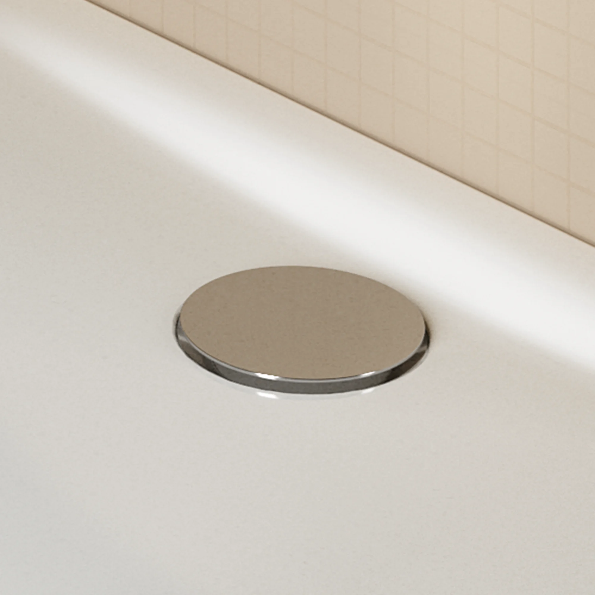 VitrA Badewannen-Zubehör Ab- und Überlaufgarnitur mit Ablaufabdeckung Chrom VitrA Badewannen-Zubehör Ab- und Überlaufgarnitur mit Ablaufabdeckung Chrom