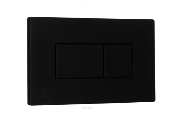 Betätigungsplatte P2 Solea, pneumatische Auslösung, Schwarz Betätigungsplatte P2 Solea, pneumatische Auslösung, Schwarz