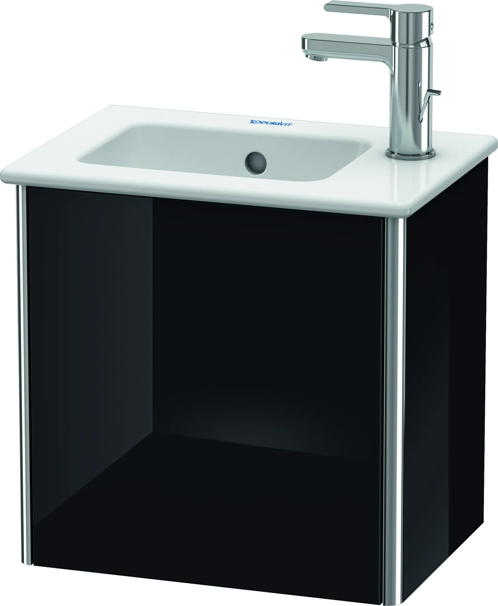 Duravit Waschtischunterschrank wandhängend „XSquare“ 41 × 40 × 28,9 cm Schwarz Hochglanz Duravit Waschtischunterschrank wandhängend „XSquare“ 41 × 40 × 28,9 cm Schwarz Hochglanz