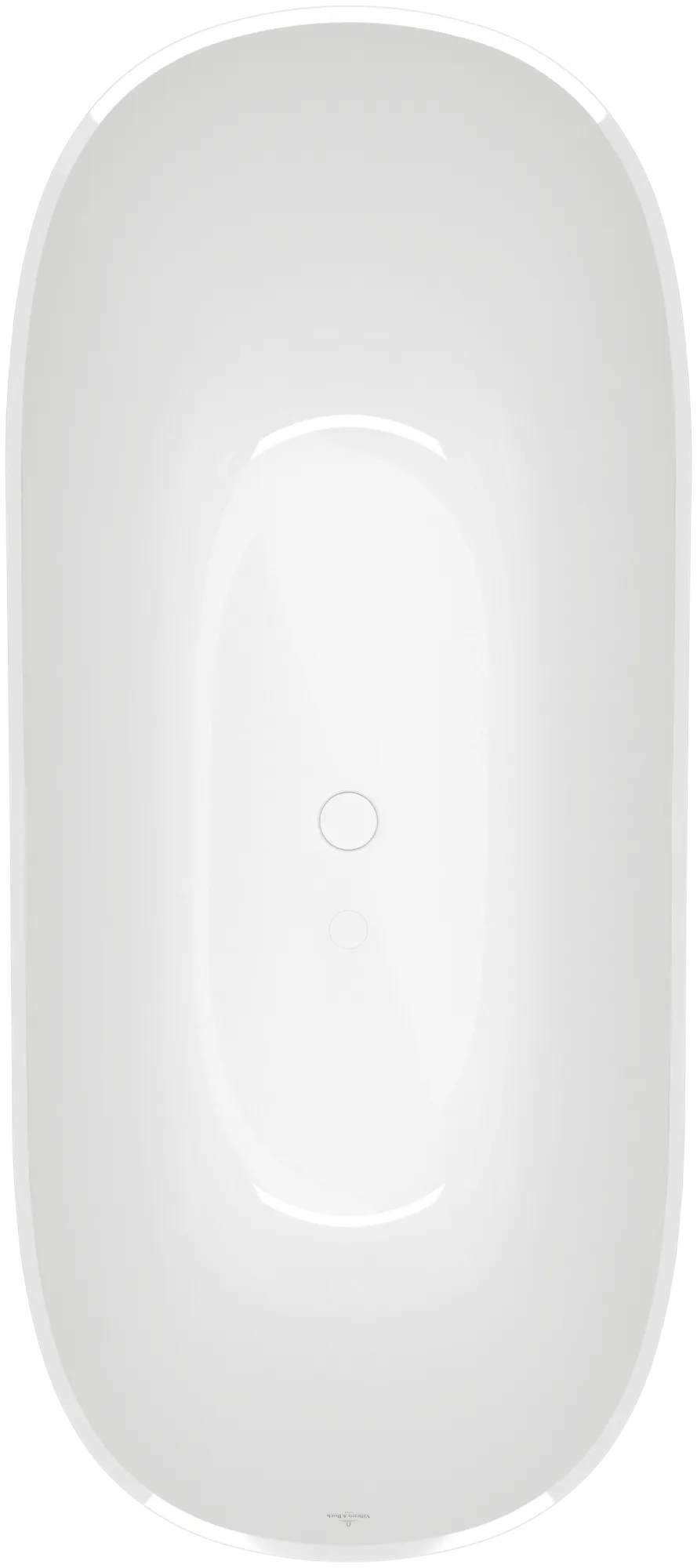 Villeroy & Boch Theano Badewanne Freistehend Curved Edition Weiß Alpin