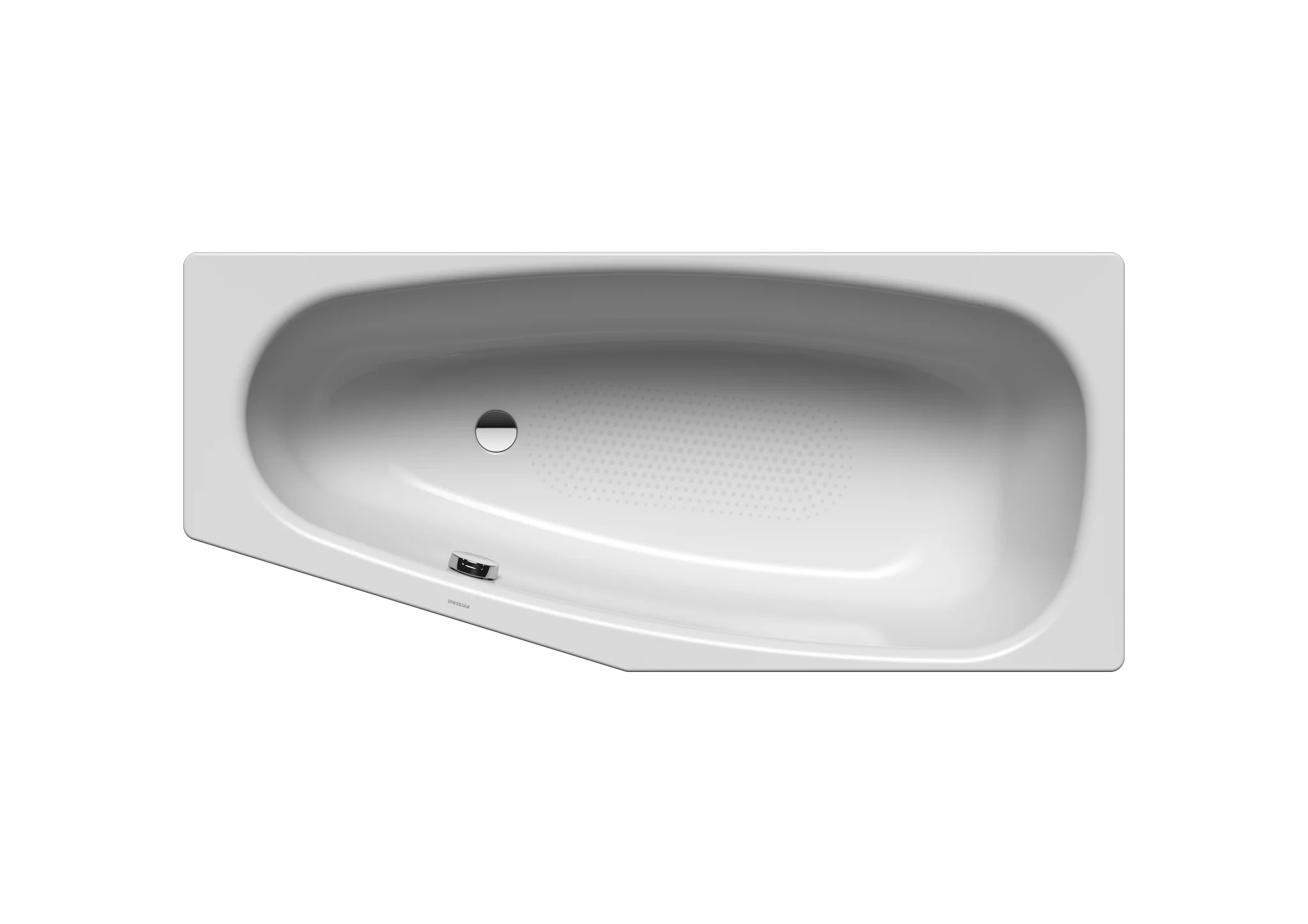 Kaldewei MINI LINKS Badewanne, 1570x700 mm, manhattan, Perl-Effekt, Vollantislip