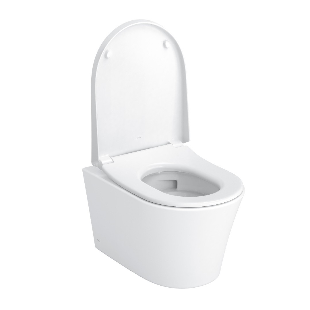 Toto Wand-Tiefspül-WC randlos „GP“ 380 × 335 × 540 mm in weiß Toto Wand-Tiefspül-WC randlos „GP“ 380 × 335 × 540 mm in weiß