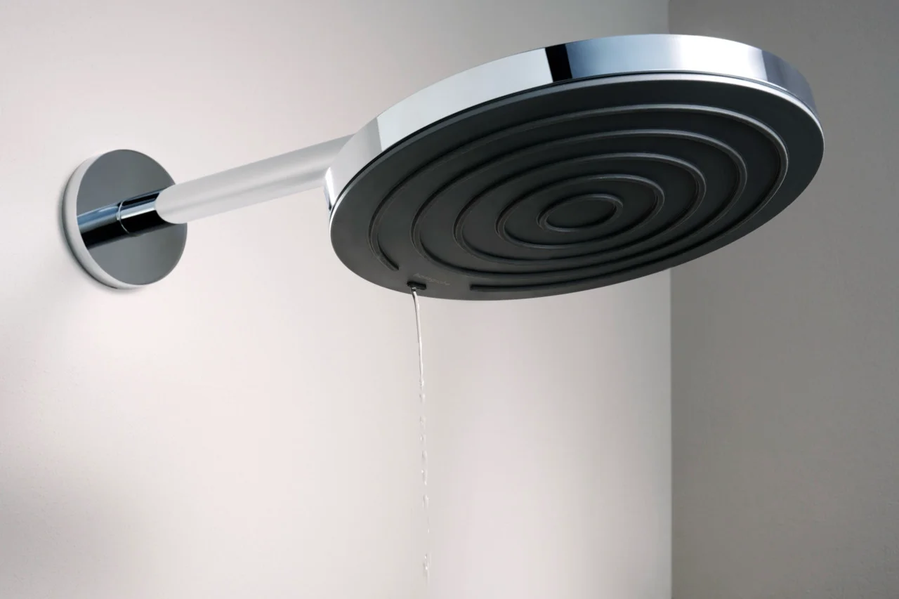 Hansgrohe Pulsify S Kopfbrause EcoSmart Chrom, 260 mm, PowderRain Strahlart, für Durchlauferhitzer geeignet