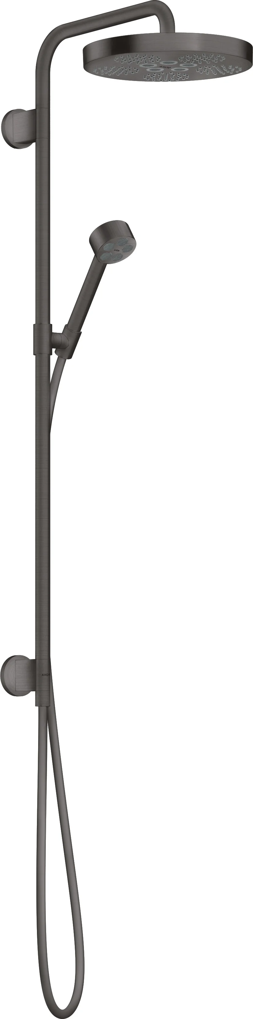 Hansgrohe AXOR One Showerpipe 280 1jet Unterputz, Brushed Black Chrome