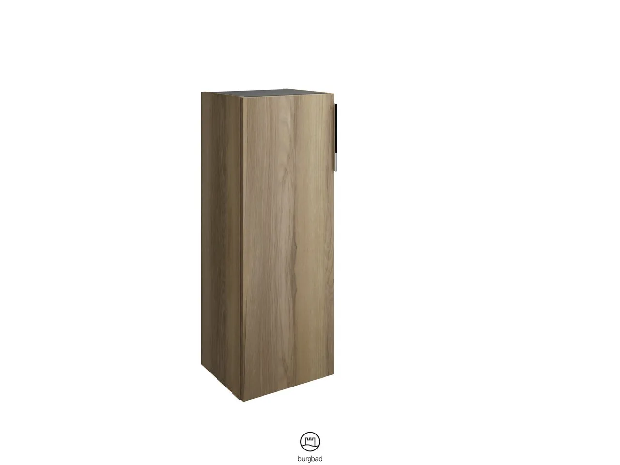 burgbad Hochschrank „Sys30“ 390 × 960 × 360 mm in Weiß Hochglanz