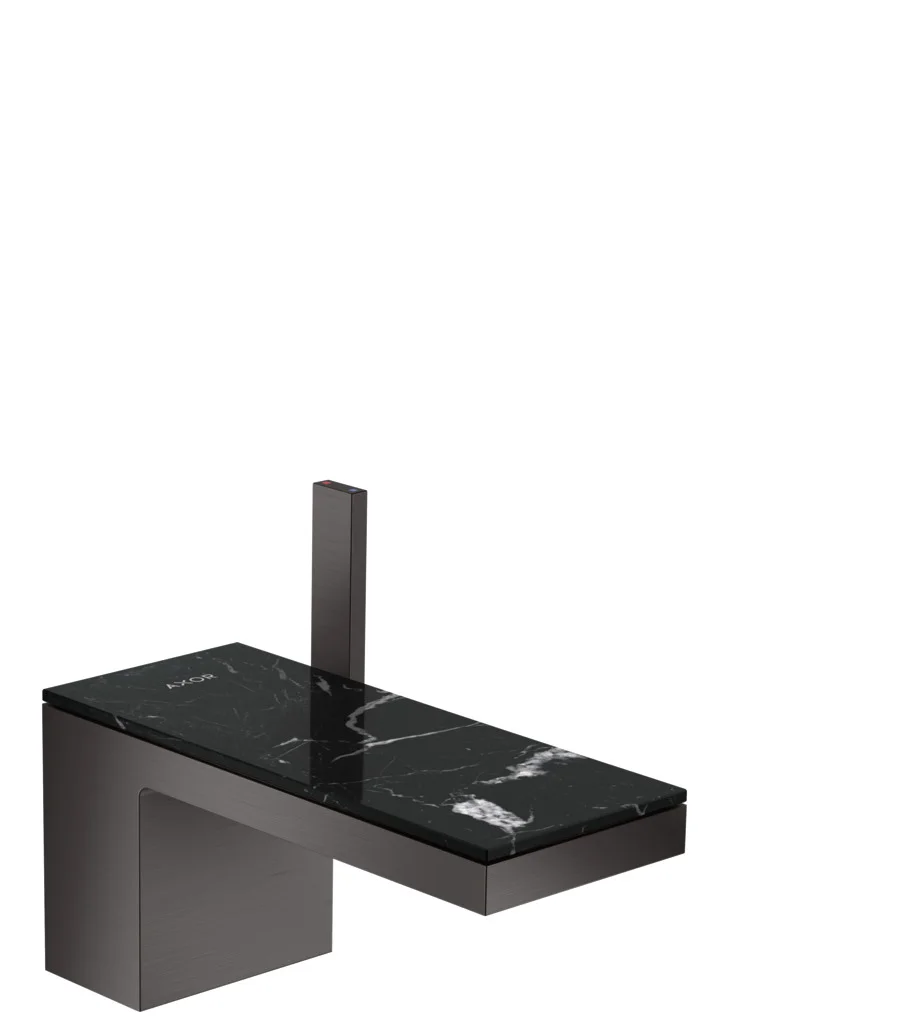 Hansgrohe AXOR MyEdition Platte 200 mm Marmor Nero Marquina abnehmbar