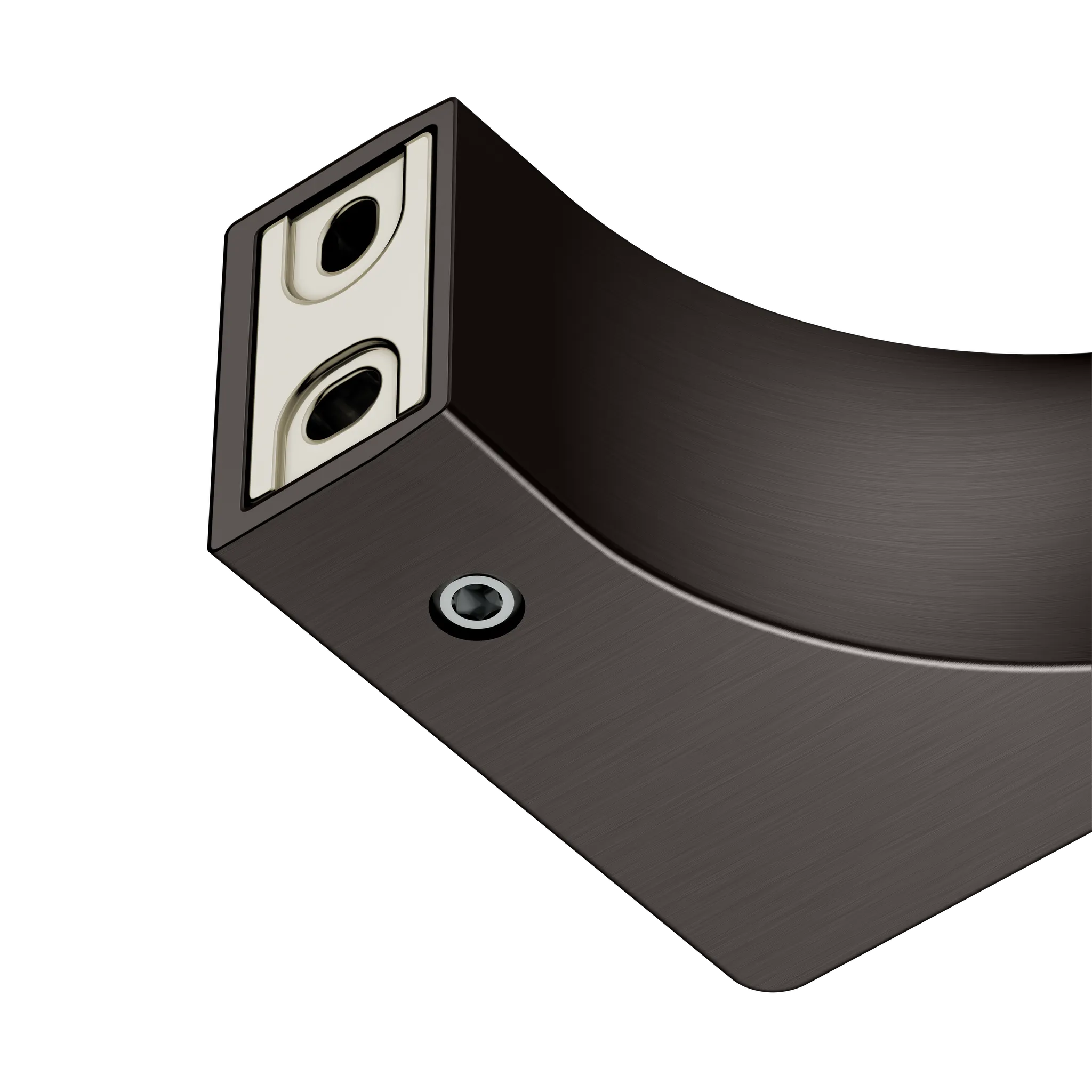 Edition 11 Badetuchhalter 800 mm Titanschwarz gebürstet