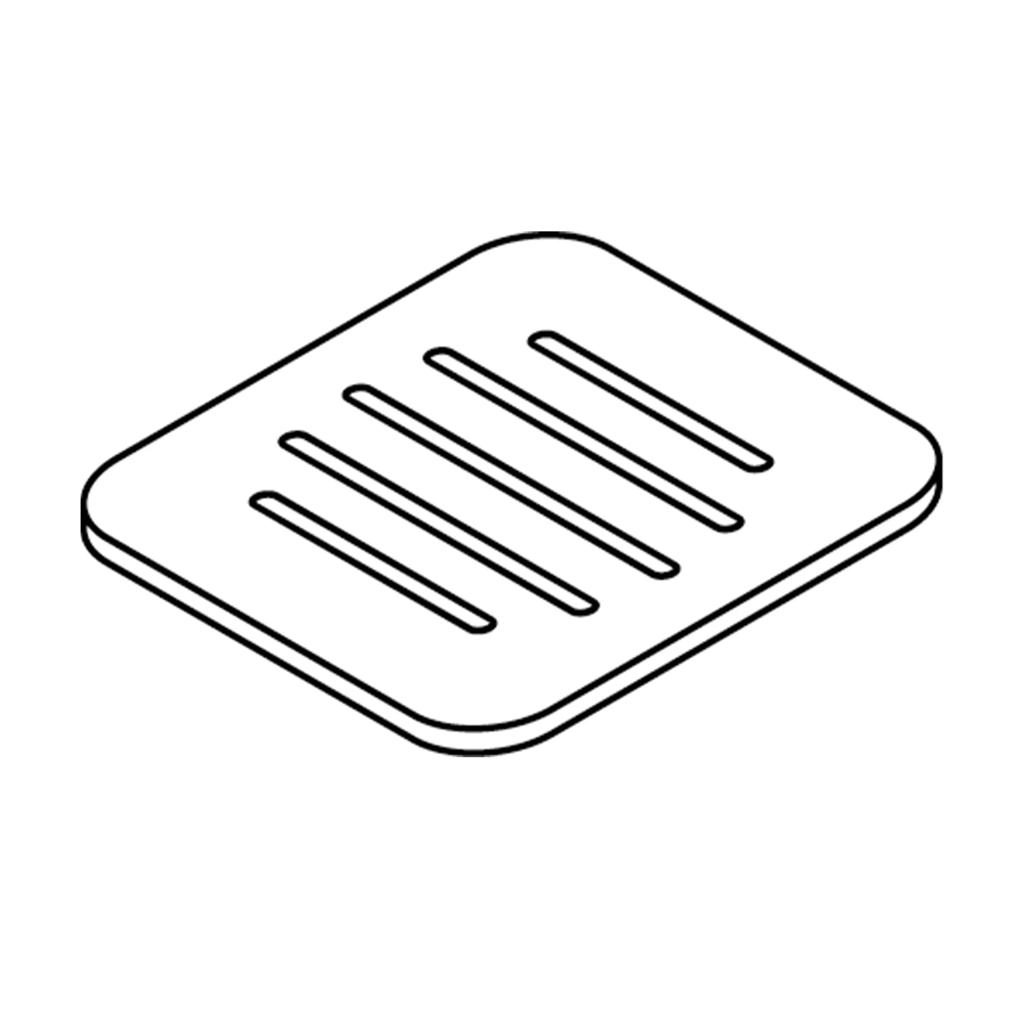 Laufen PRO Siphonabdeckung aus Edelstahl, beige matt Laufen PRO Siphonabdeckung aus Edelstahl, beige matt