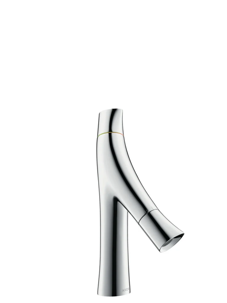 Hansgrohe AXOR Starck Organic 2-Griff Waschtischmischer Chrom, ComfortZone 80, Ausladung 116 mm, Auslaufhöhe 83 mm, Zylindergriff, Brausestrahl, max. Durchfluss 3,5 l/min