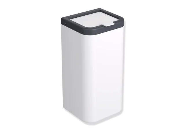 HEWI Hygieneabfallbehälter „Serie 477“ 16,1 × 31 × 14,1 cm in Anthrazitgrau HEWI Hygieneabfallbehälter „Serie 477“ 16,1 × 31 × 14,1 cm in Anthrazitgrau