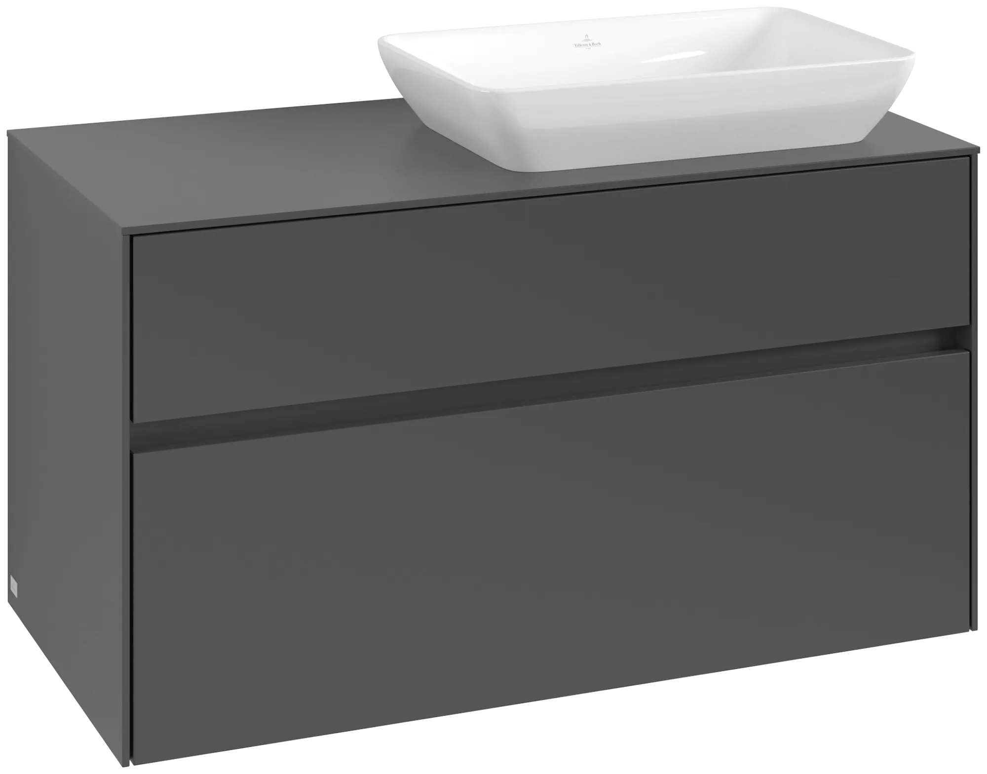 Villeroy & Boch Collaro Waschbeckenunterschrank C111B0, 1000x548x500mm, Graphite