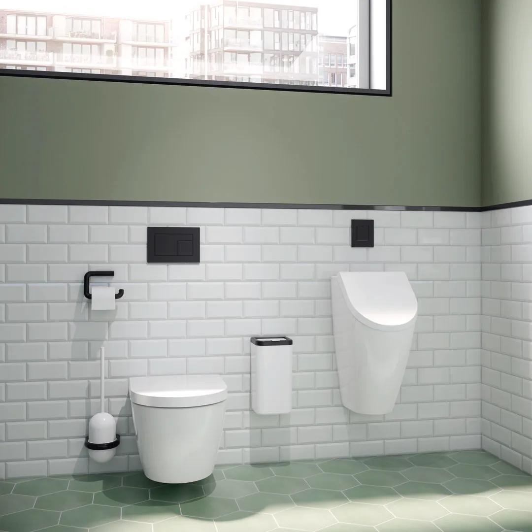 HEWI Hygieneabfallbehälter „Serie 477“ 16,1 × 31 × 14,1 cm in Rubinrot HEWI Hygieneabfallbehälter „Serie 477“ 16,1 × 31 × 14,1 cm in Rubinrot