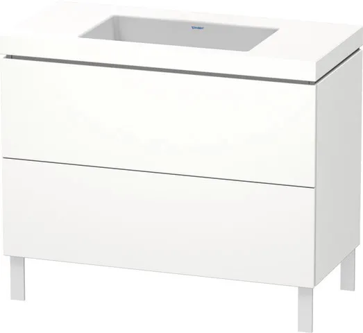 Duravit Set bodenstehend „L-Cube“ 100 × 48 × 69,8 cm Duravit Set bodenstehend „L-Cube“ 100 × 48 × 69,8 cm