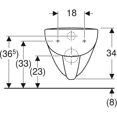 Wand-Tiefspül-WC „Renova Plan“ 36 × 54 cm in weiß alpin Wand-Tiefspül-WC „Renova Plan“ 36 × 54 cm in weiß alpin
