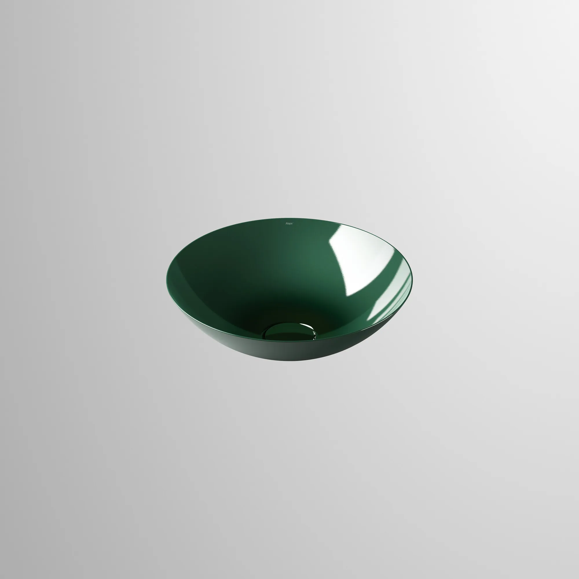Waschbecken „Terra“ 450 × 149 mm in Deep Green