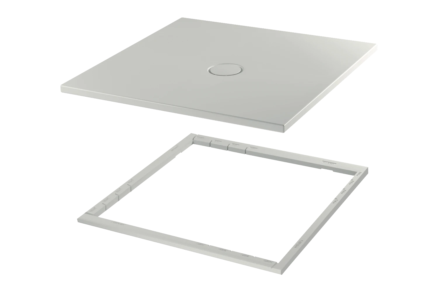 Bette rechteck Duschwanne „BetteFloor“ 120 × 100 cm in Weiß Bette rechteck Duschwanne „BetteFloor“ 120 × 100 cm in Weiß