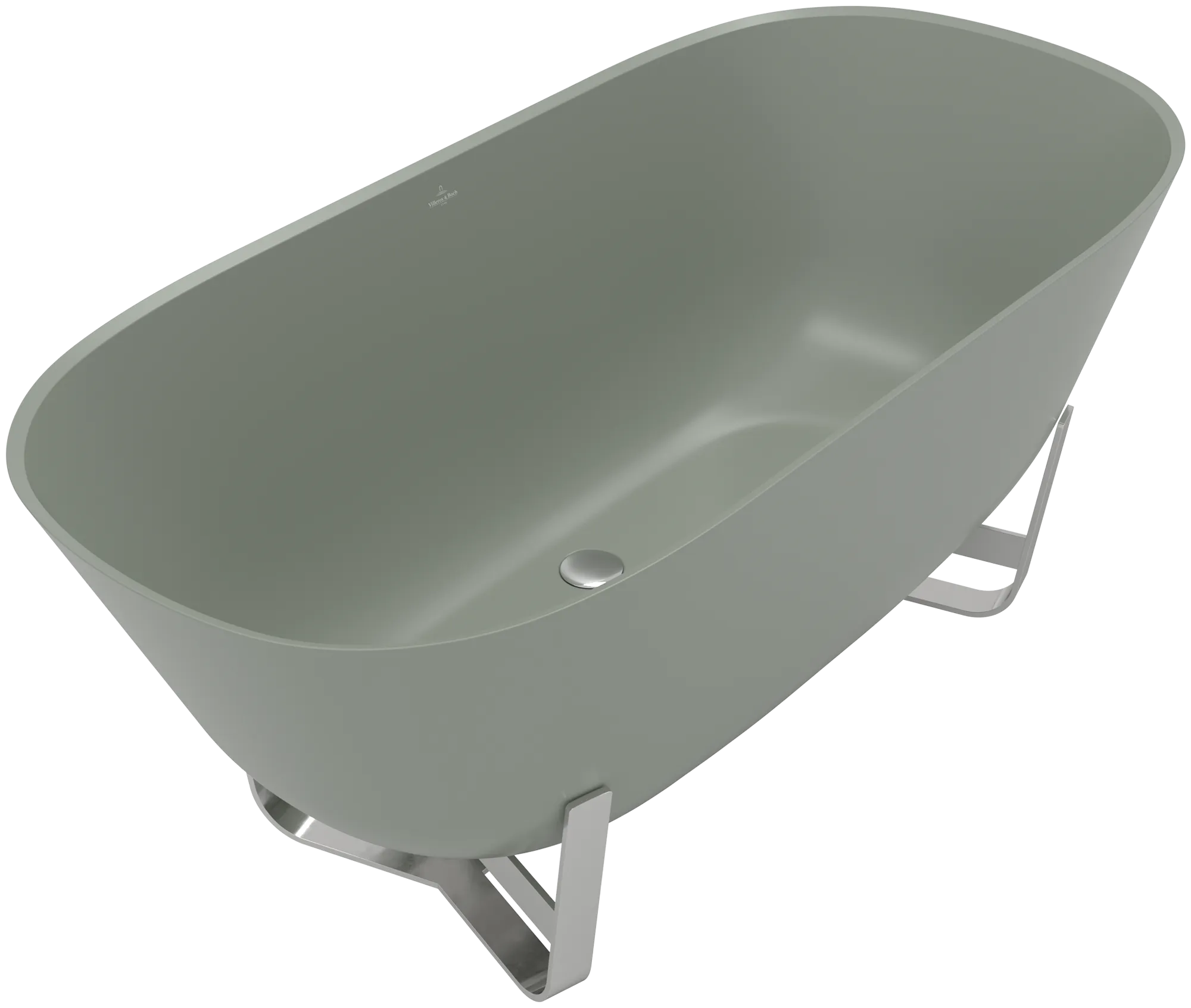 Villeroy & Boch Antheus Badewanne Freistehend 1550x750mm Morning Green Villeroy & Boch Antheus Badewanne Freistehend 1550x750mm Morning Green