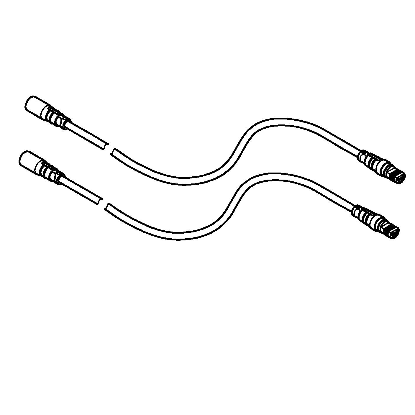 Kabelverbindung Rainshower F-Series 29411, für den Einbau der Deckenbrause mit Licht 27 865 000, 2 Verlängerungskabel 5 m Kabelverbindung Rainshower F-Series 29411, für den Einbau der Deckenbrause mit Licht 27 865 000, 2 Verlängerungskabel 5 m