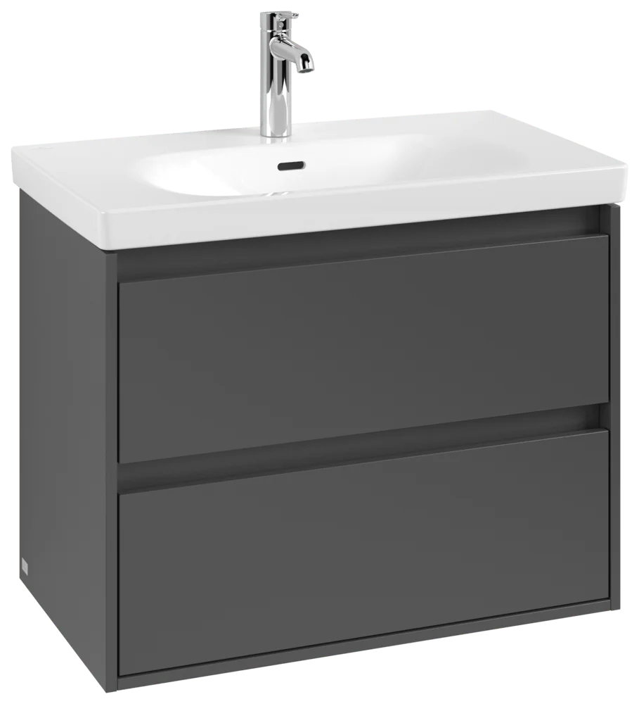 Villeroy & Boch Skyla Waschbeckenunterschrank 772x596x439mm Graphite Villeroy & Boch Skyla Waschbeckenunterschrank 772x596x439mm Graphite