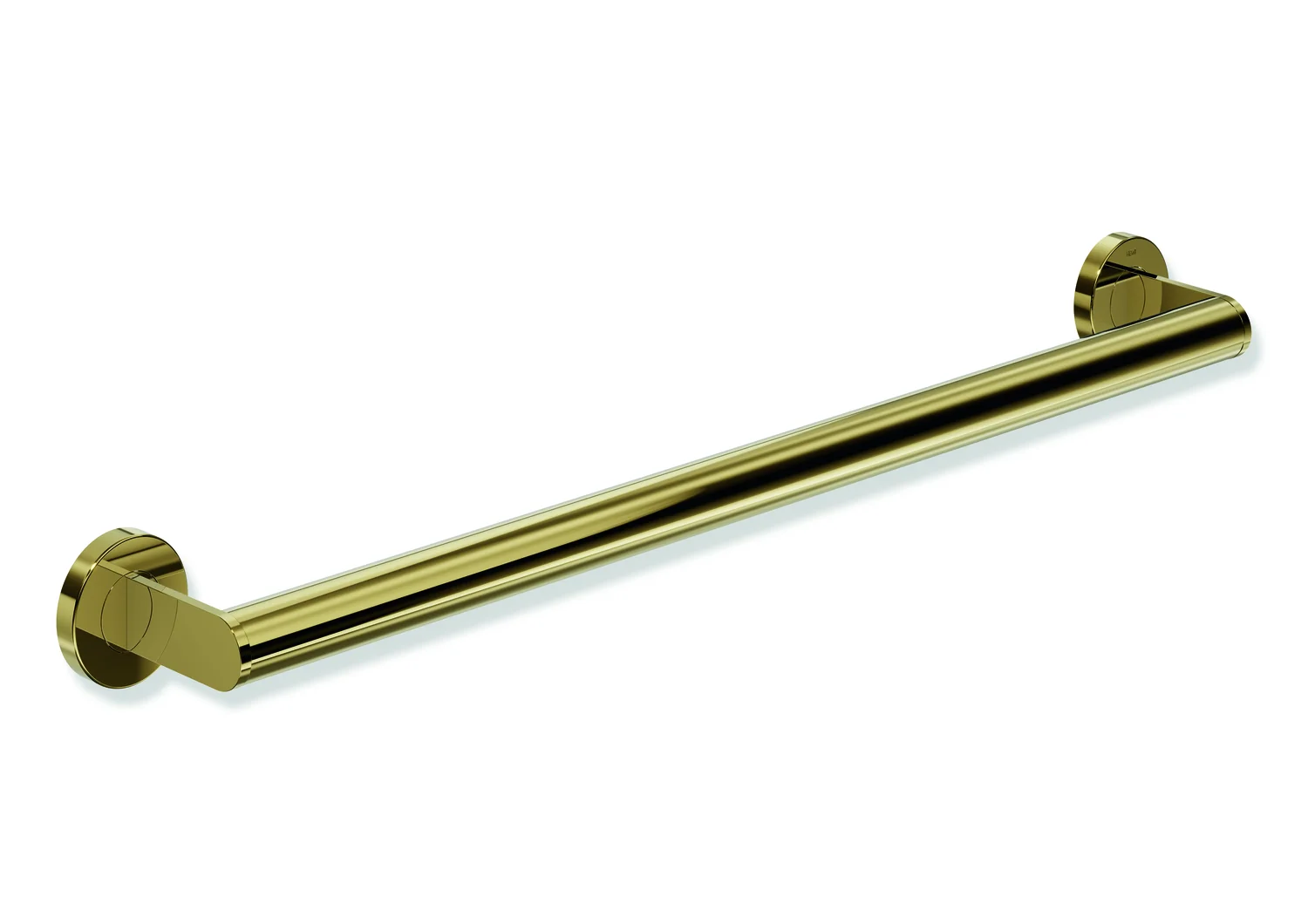 HEWI Haltegriff System 900, Edelstahl PVD gold glänzend, Achsmaß 700 mm, Durchmesser 32 mm