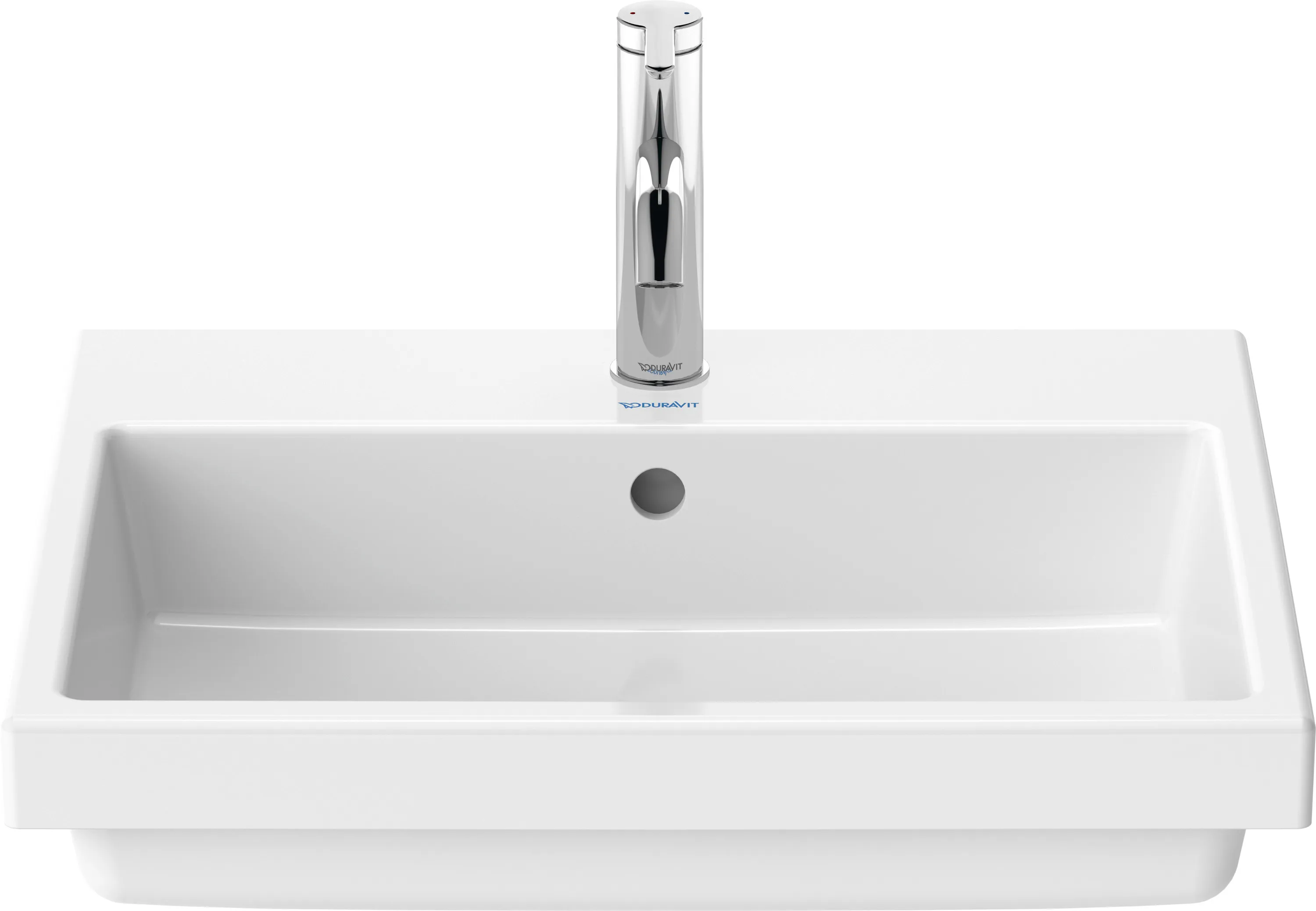 Einbauwaschtisch „Vero Air“, mit Überlauf, Hahnlochposition mittig Einbauwaschtisch „Vero Air“, mit Überlauf, Hahnlochposition mittig
