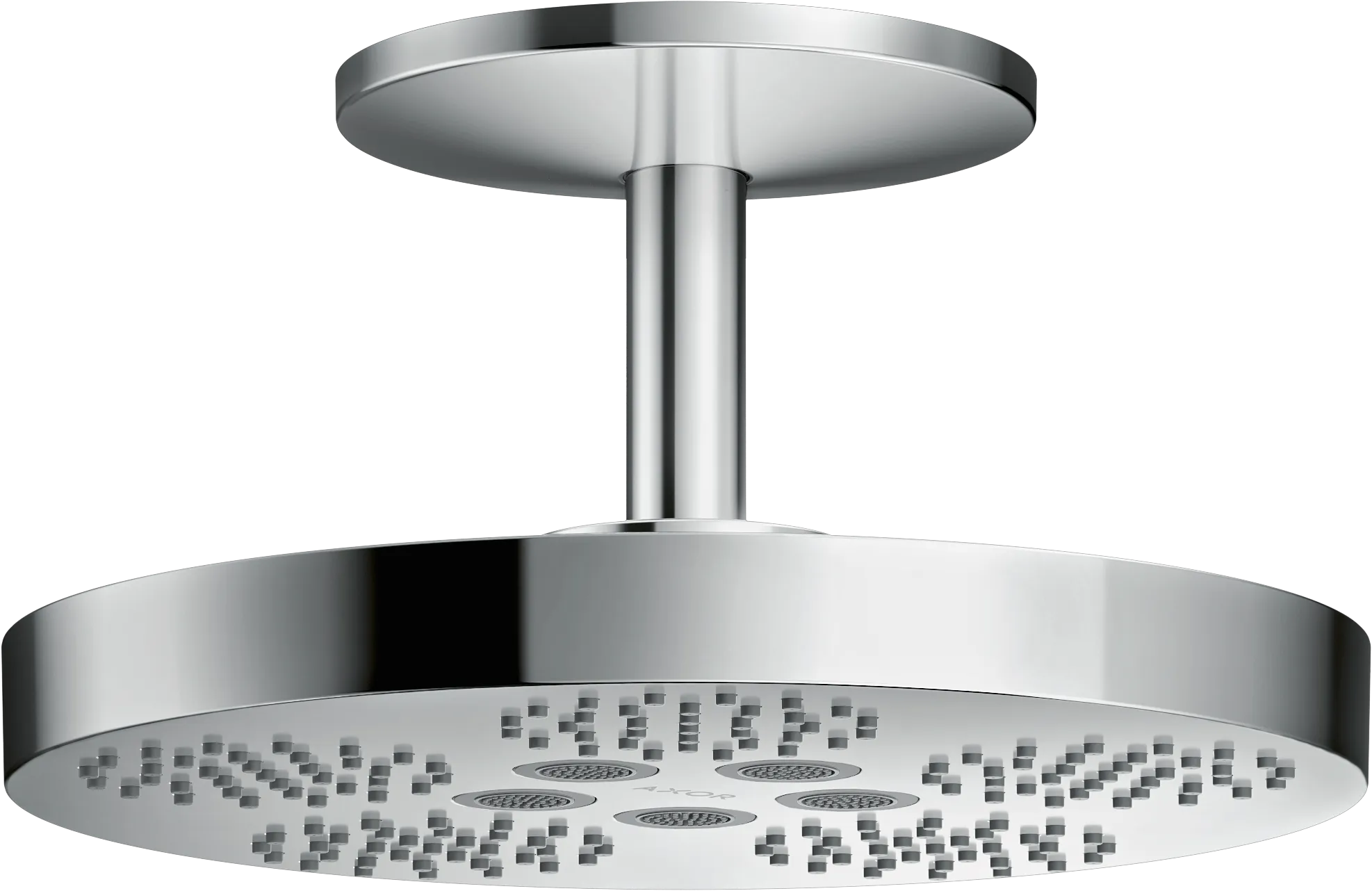 Hansgrohe AXOR One Kopfbrause 280 2jet mit Deckenanschluss, Chrom Hansgrohe AXOR One Kopfbrause 280 2jet mit Deckenanschluss, Chrom